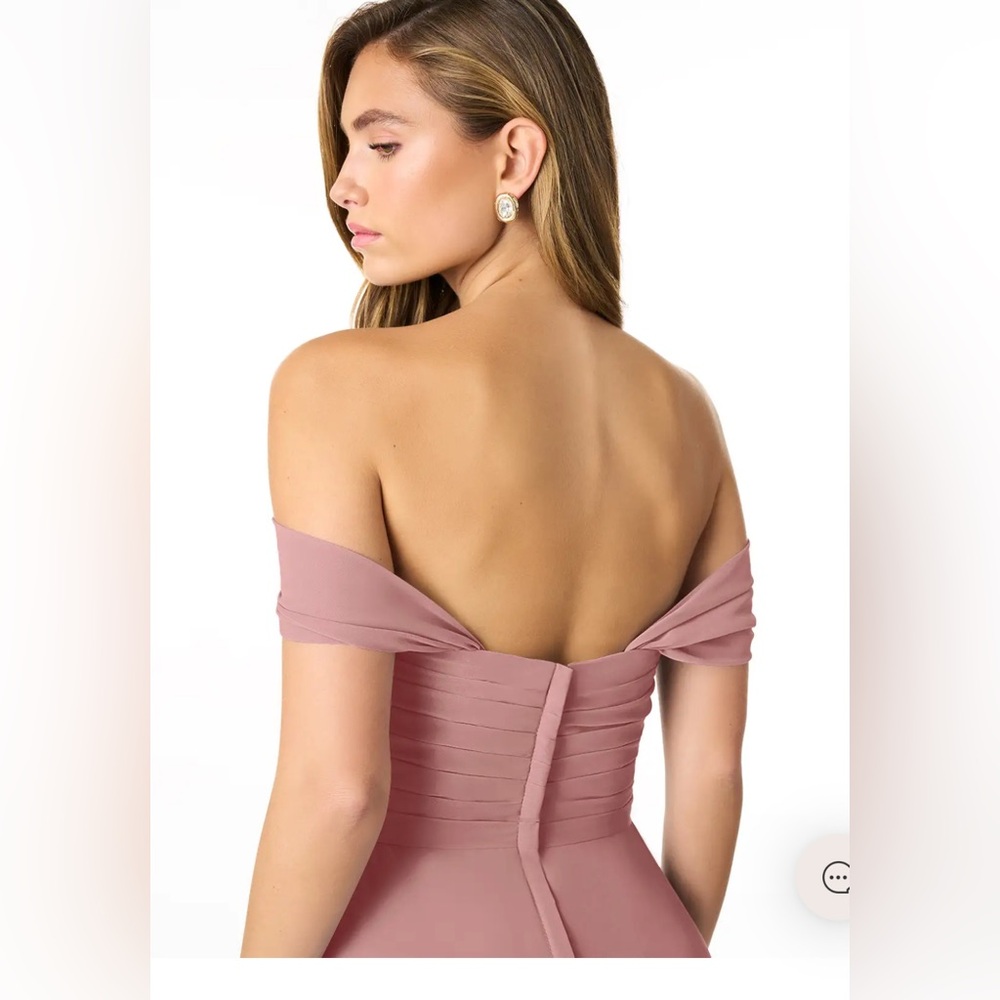 Azazie Kaitlynn Dress in Dusty Rose (with broken hook) - Picture 6 of 10